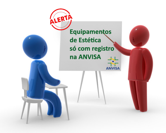 Usar equipamento de estética sem ANVISA é crime Usar equipamento de estética sem ANVISA é crime