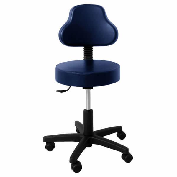 Mocho para Estética Azul Marinho - Comfort - Salus