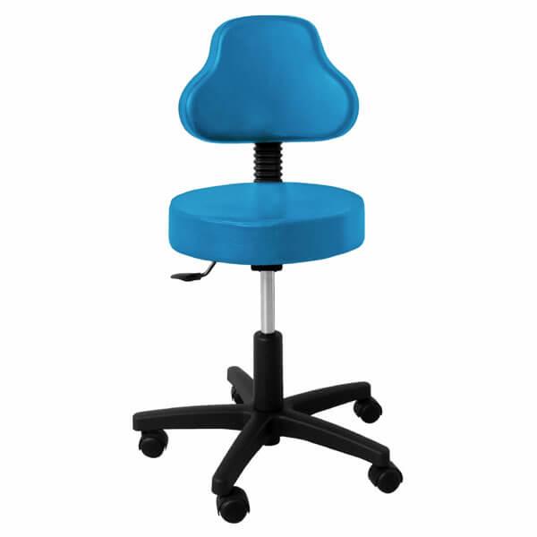 Mocho para Estética Azul Claro - Comfort - Salus