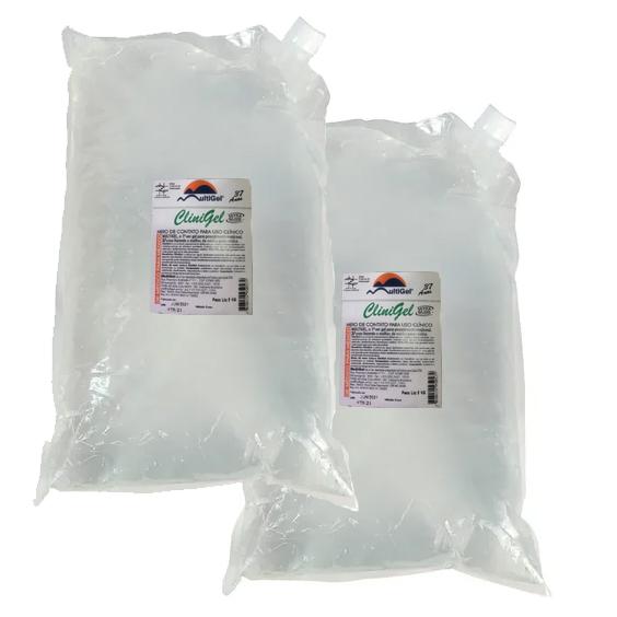 2 Sachês de 5kg - Gel Condutor Clínico